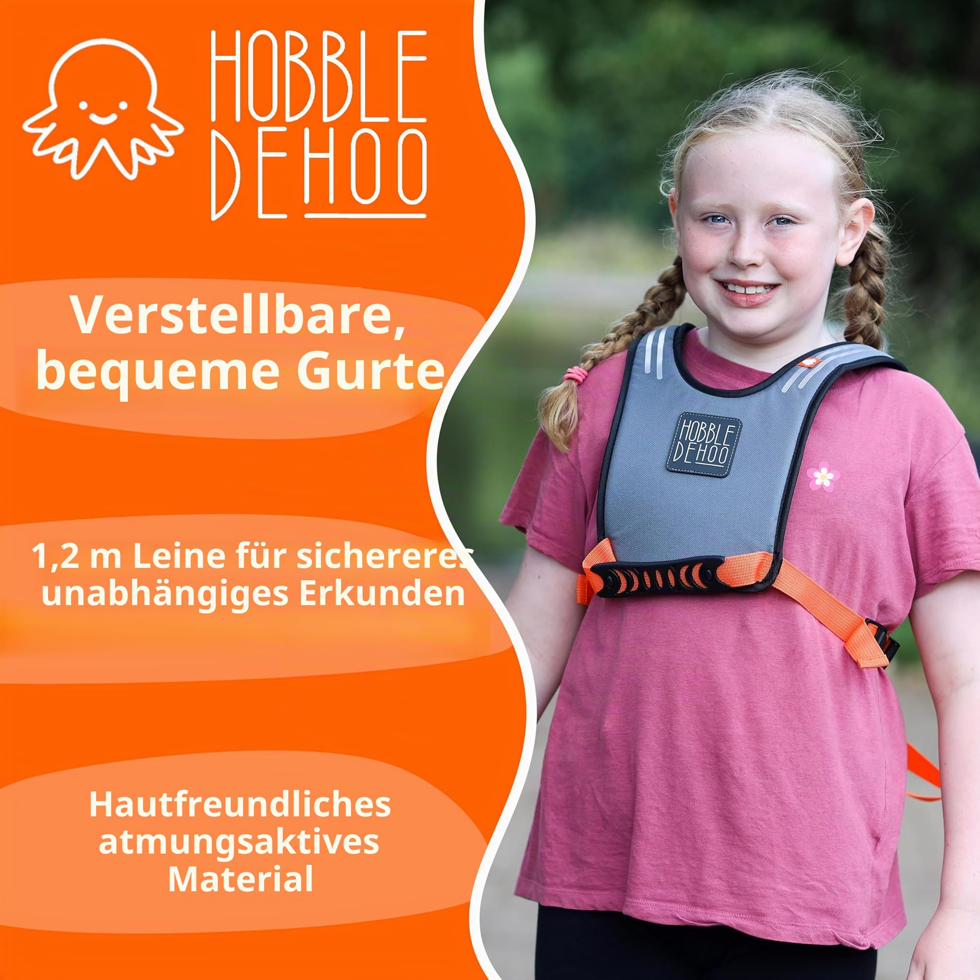 Hobbledehoo Active Kindergeschirr, sorgt für Sicherheit im Alltag und unterstützt das SEN-Sicherheitsbewusstsein für Kinder und Jugendliche