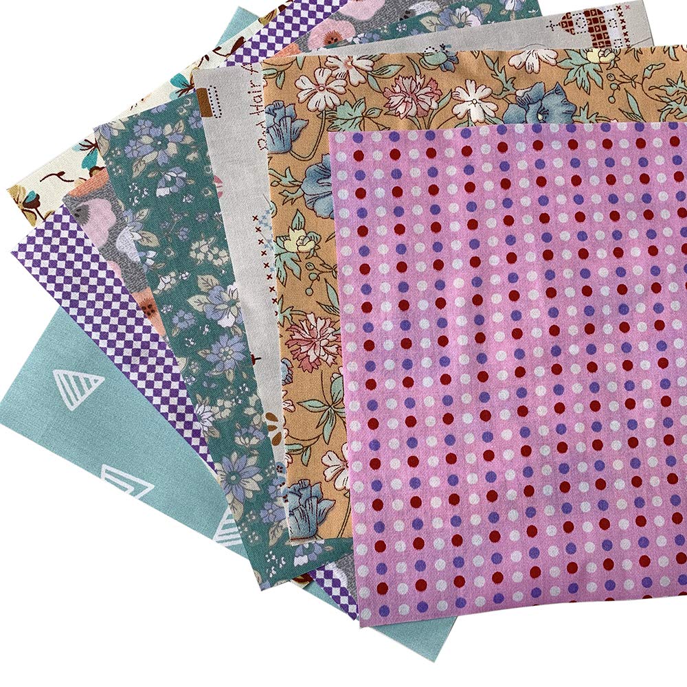 Amazon | たっぷり200枚 10×10cm パッチワーク用布地 花柄 はぎれ布 