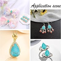 Vista 7 de arricraft Piedra preciosa turquesa sintética, Plástico Piedra