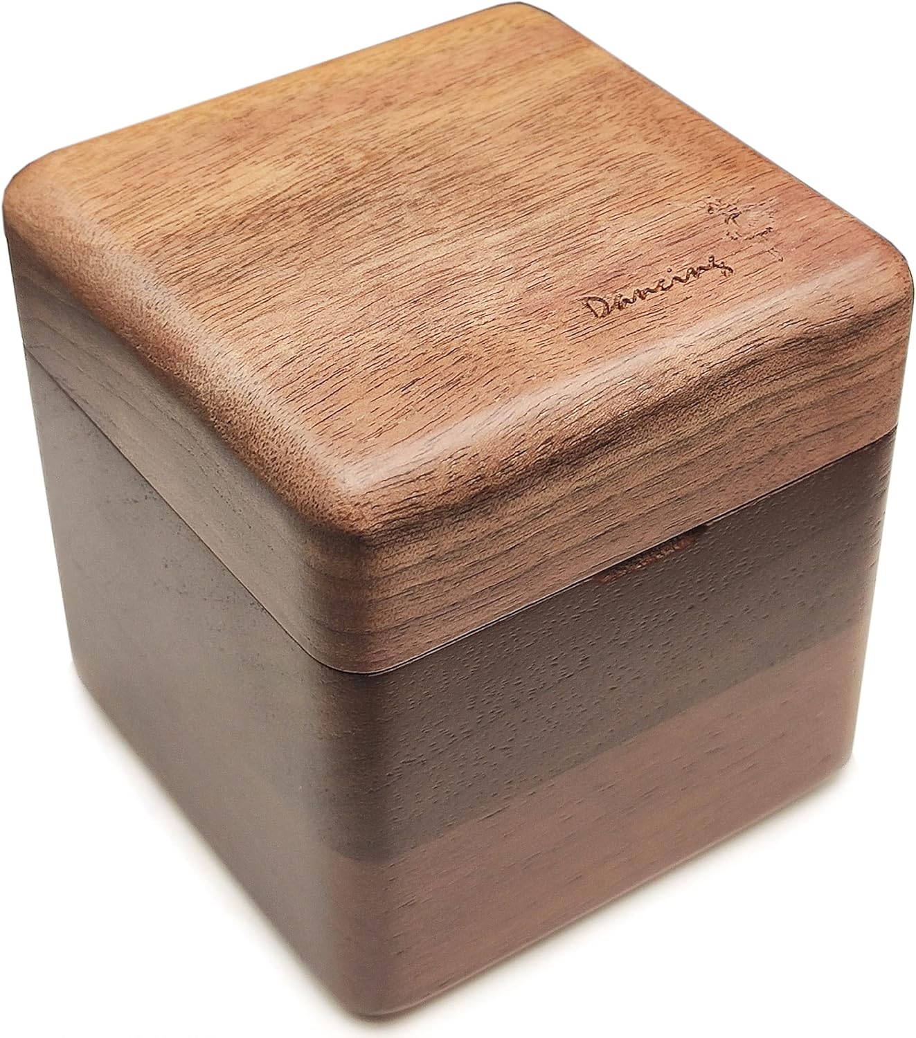 18 Note Wind Up Solid Wood Ballerina Girl Music Box, for Christmas/Birthday/Valentine's Day/Mother's Day, Tune of Swan Lake. (Walnut)