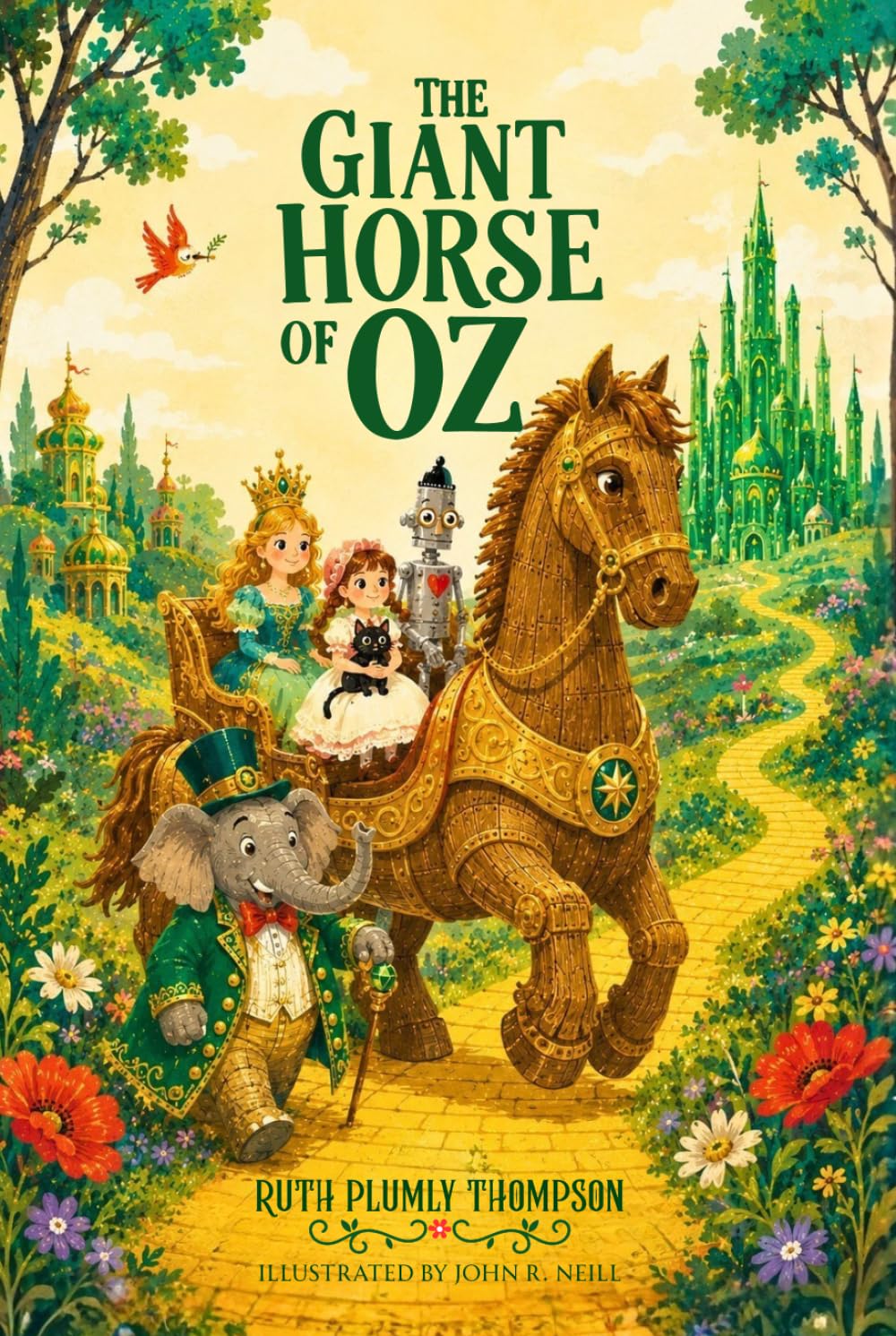 The Giant Horse of Oz : A Classic Fantasy Adventure in the Magical Land of Oz: with original Illustrations