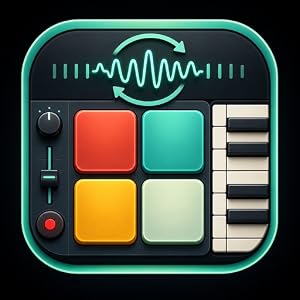 Music Maker Studio for Fire Tablet - Drum Pads, Piano Keys & Loop Recorder