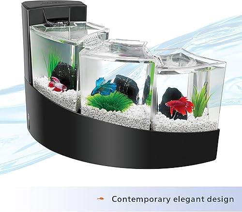 Miniatura 2 de Cascadas Aqueon kit Betta  Negro