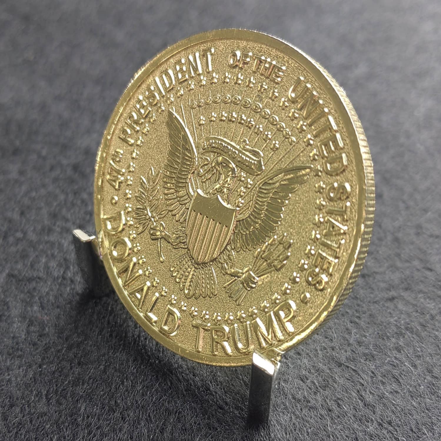 Moneda Chapada Oro Kirpi 2 Monedas Trump Coins 2024 W, Regalos Save America  Trump, Monedas Coleccionables De Metal Chapado En Oro Oro 24k Puro