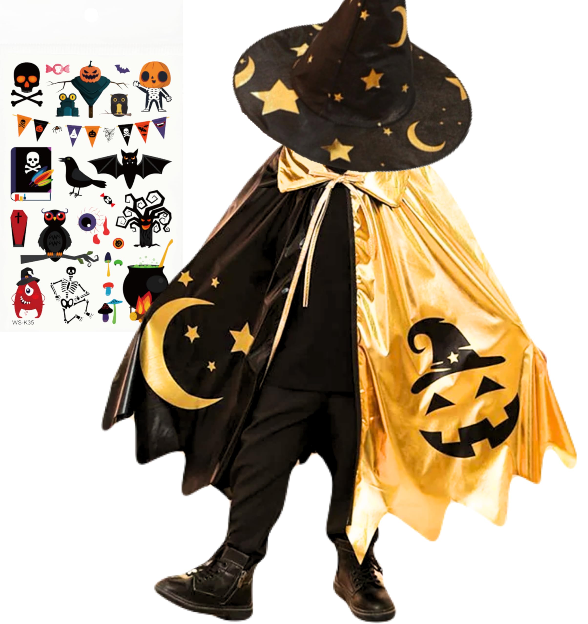 Amazon.co.jp: [Arimiee] ハロウィン コスプレ 子供 マント 魔女