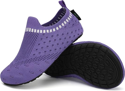 SAGUARO Chaussons Enfants Pantoufle d'intérieur Antidérapantes Chaussures de Semelle Gr.20-37, 91 Bleu, 26/27 EU