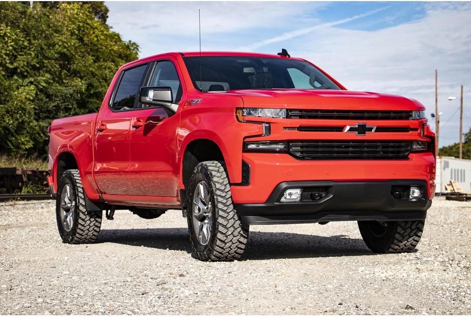 Rough Country 3.5" Lift Kit w/N3 Struts for 2019-2024 Chevy/GMC 1500-29532RED