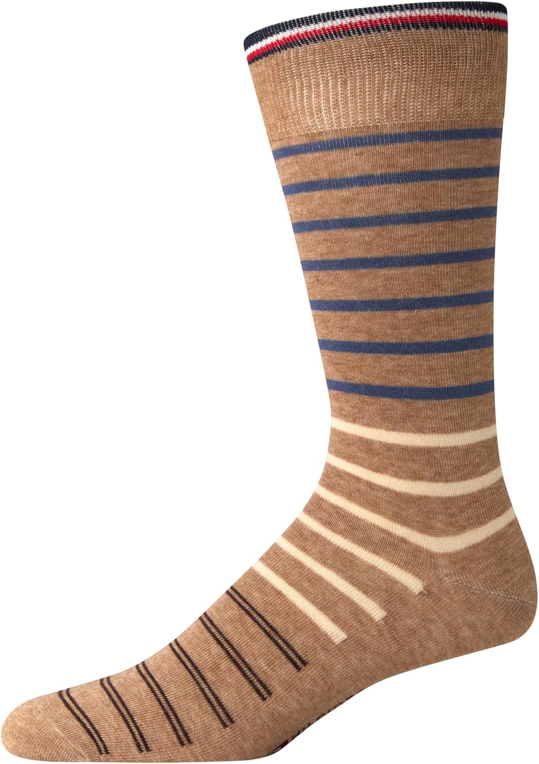 Tommy Hilfiger Mens Dress Socks - 8 Pack Lightweight Casual and Formal Everyday Crew Work Socks for Men with Reinforced Heel - Image 5