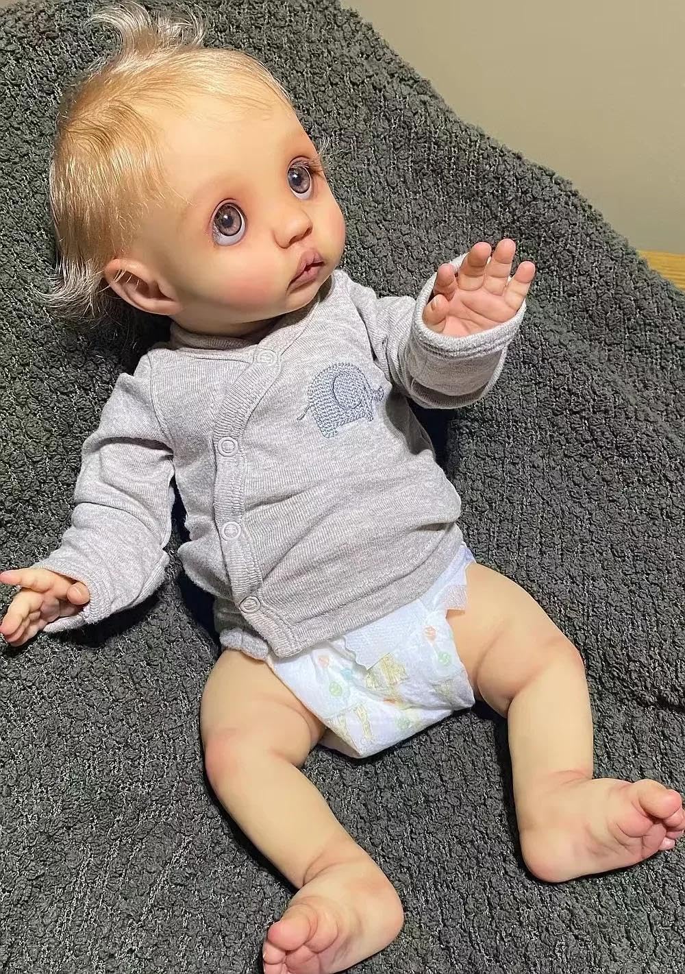 40 cm miękki silikon Reborn Baby Dolls Cloth Body Realistyczne winylowe Reborn Babe Dolls Realistyczne noworodek, odrodzone dziecko, które wyglądają jak prawdziwe zabawki, zestaw prezentów