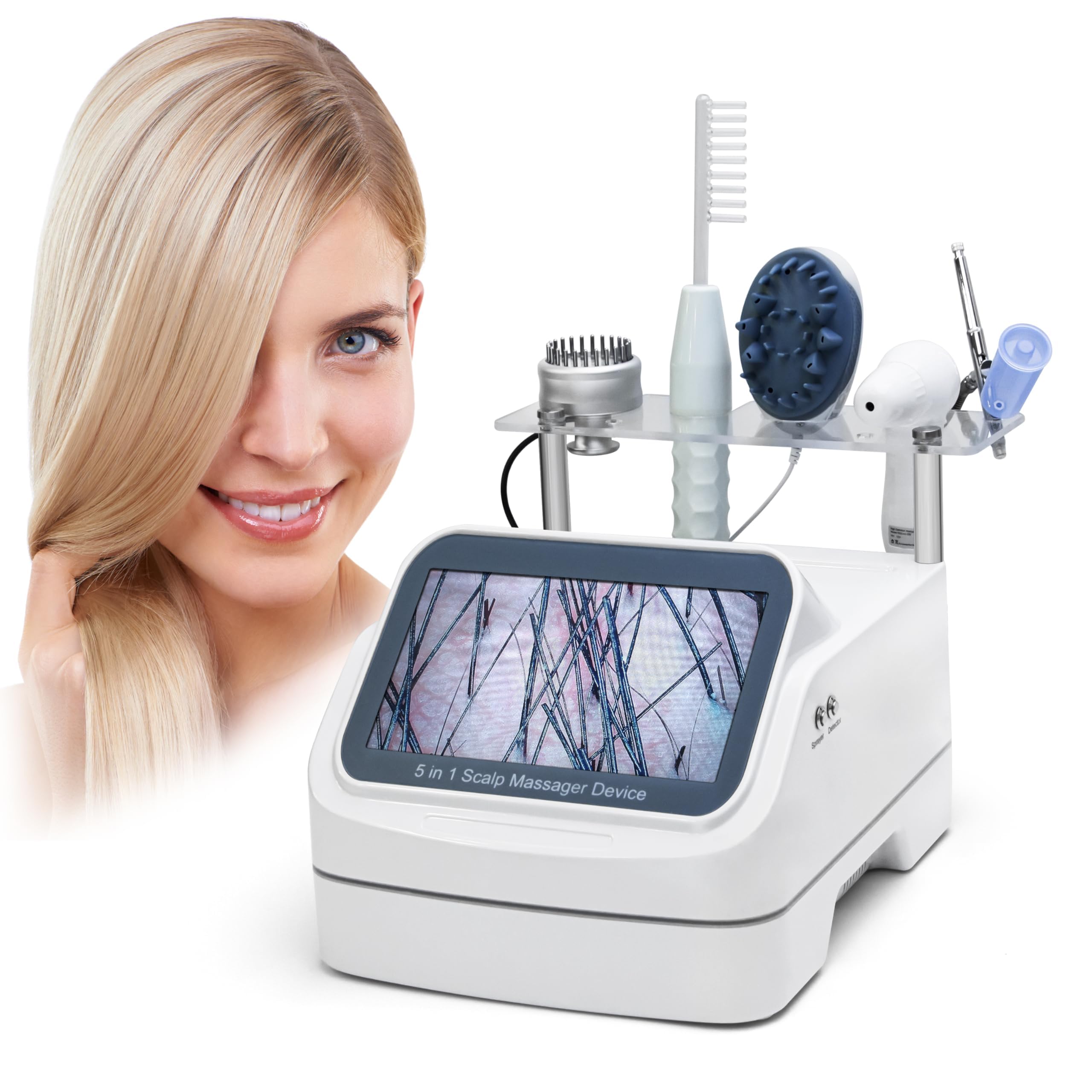 Amazon.com: Elitzia 5 in 1 Hair Analysis Multifunction Hair Care