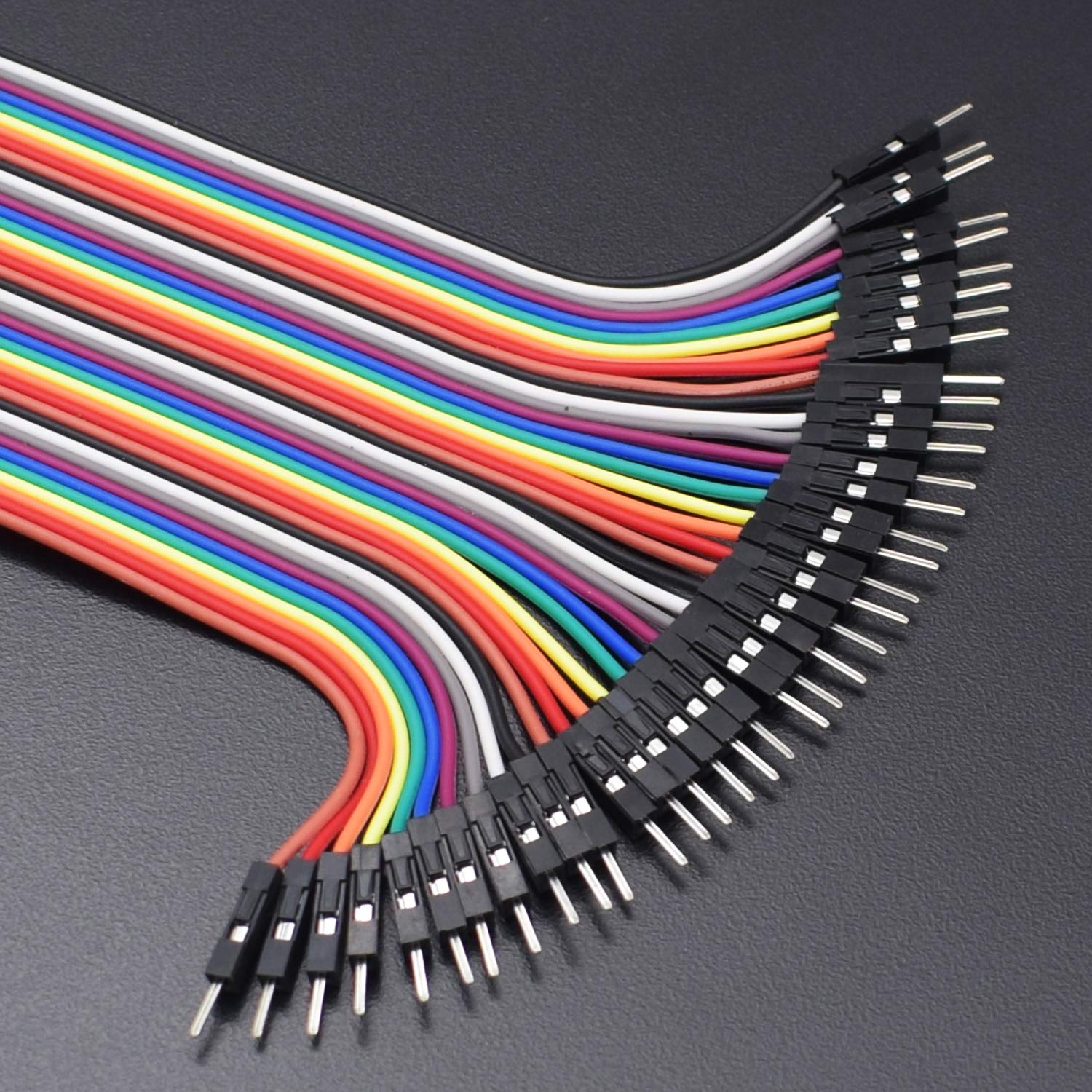 REES52® 20cm Male to Male Jumper wires ( jumper wires Male to Male ) - set of 40pcs (B01HV8JFN6) Amazon Price History, Amazon Price Tracker