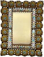 Vista 4 de Zoeartcrafts Espejo Peruano Cuscajas 14" 1/2 X 11