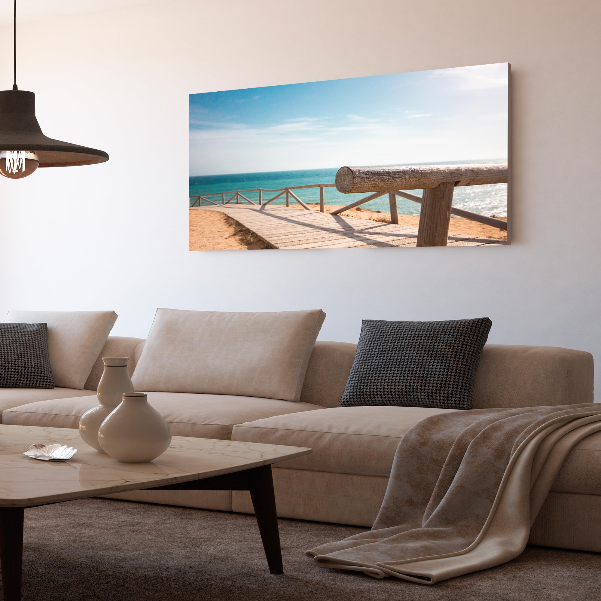 lafabricadelcuadro® Cuadro Personalizado con Foto en Madera – Foto Impresa en Madera Natural- 14 Tamaños Disponibles (50X50 cm)