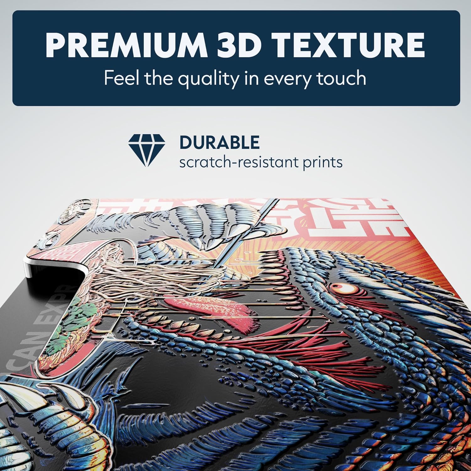 Printed Aluminum Wallet for Men - Slim Money Clip & Card Holder with Printed Finish. Enhanced RFID Blocking, Compact, Unique & Minimalist Wallets - Image 6