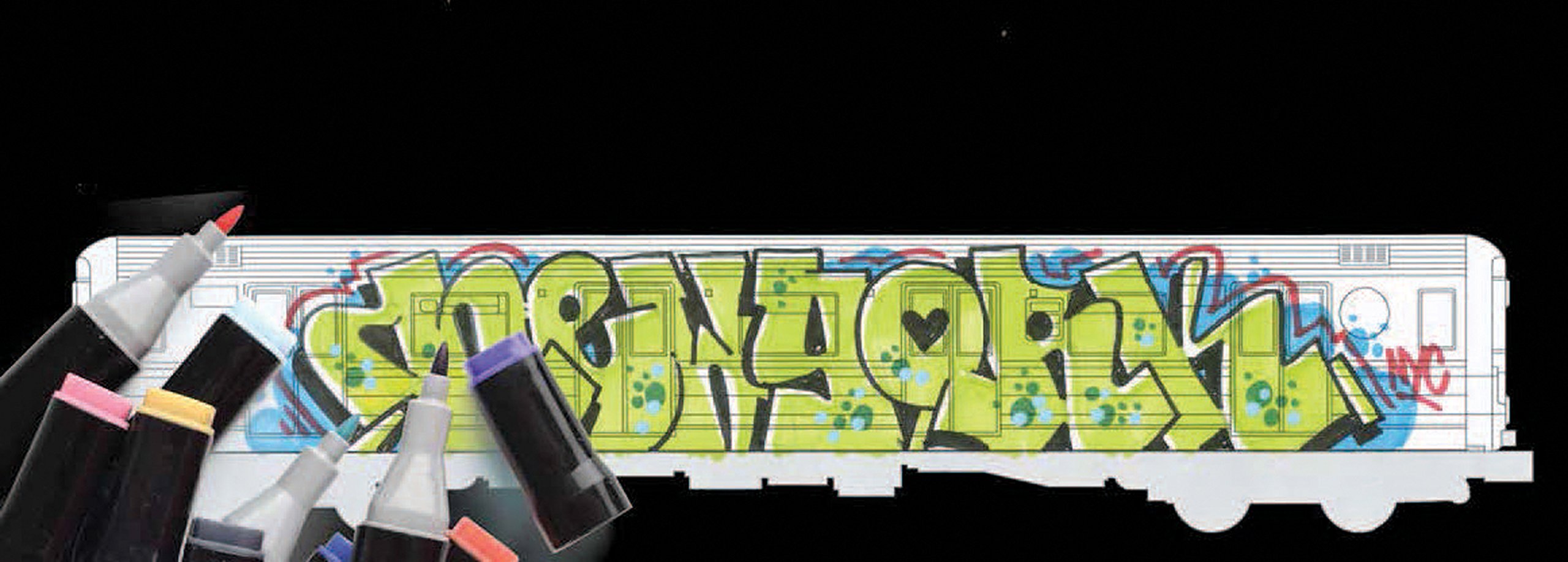 Subway Scrawl Notebook – 28 Sept. 2017