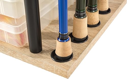 Miniatura 6 de Old Cedar Outfitters - Caja de almacenamiento para caña de pescar y aparejos