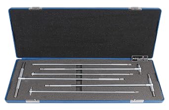Accusize 12" Long Reach Telescoping Gage Set 5/16 in-6 in, 6 Pc, 3602-5012