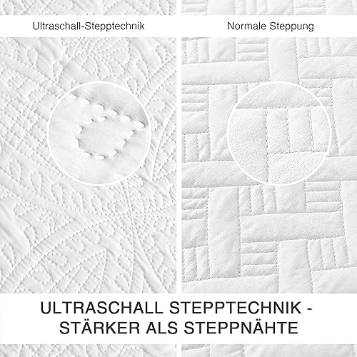 Miniatura 264 de Love's cabin - Juego de ropa de cama de tamaño California King, color beige, colcha ligera de verano con patrón de moneda, para todas las Moneda