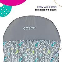 Vista 3 de Cosco Silla alta simple plegable para bebé, Silla alta plegable simple, diseño conveniente, ligero y compacto, Comet