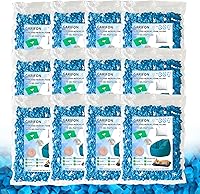 Vista 9 de Relleno para saco de boxeo de 5 libras, relleno de frijoles para almohada y puf, relleno de espuma viscoelástica triturada, relleno para saco