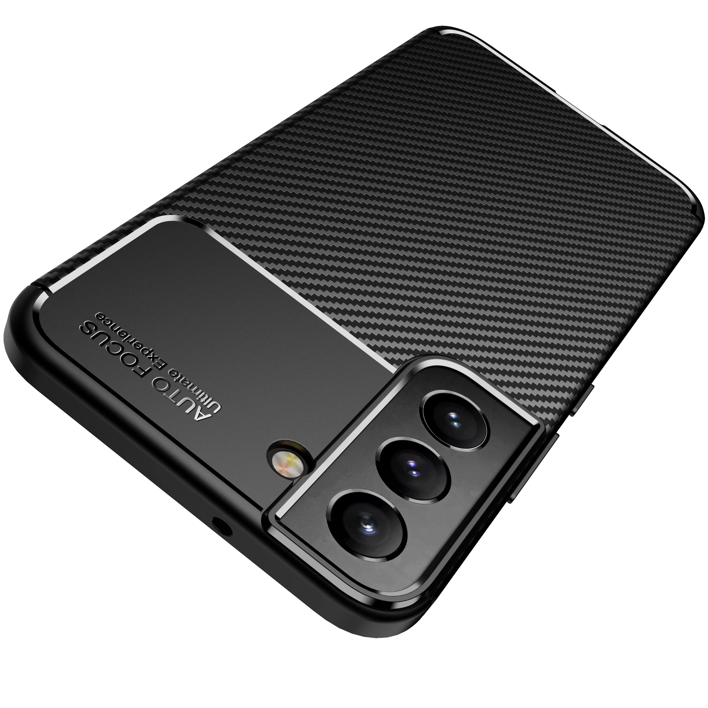AVANA Schutzhülle Carbon Optik für Samsung Galaxy S22