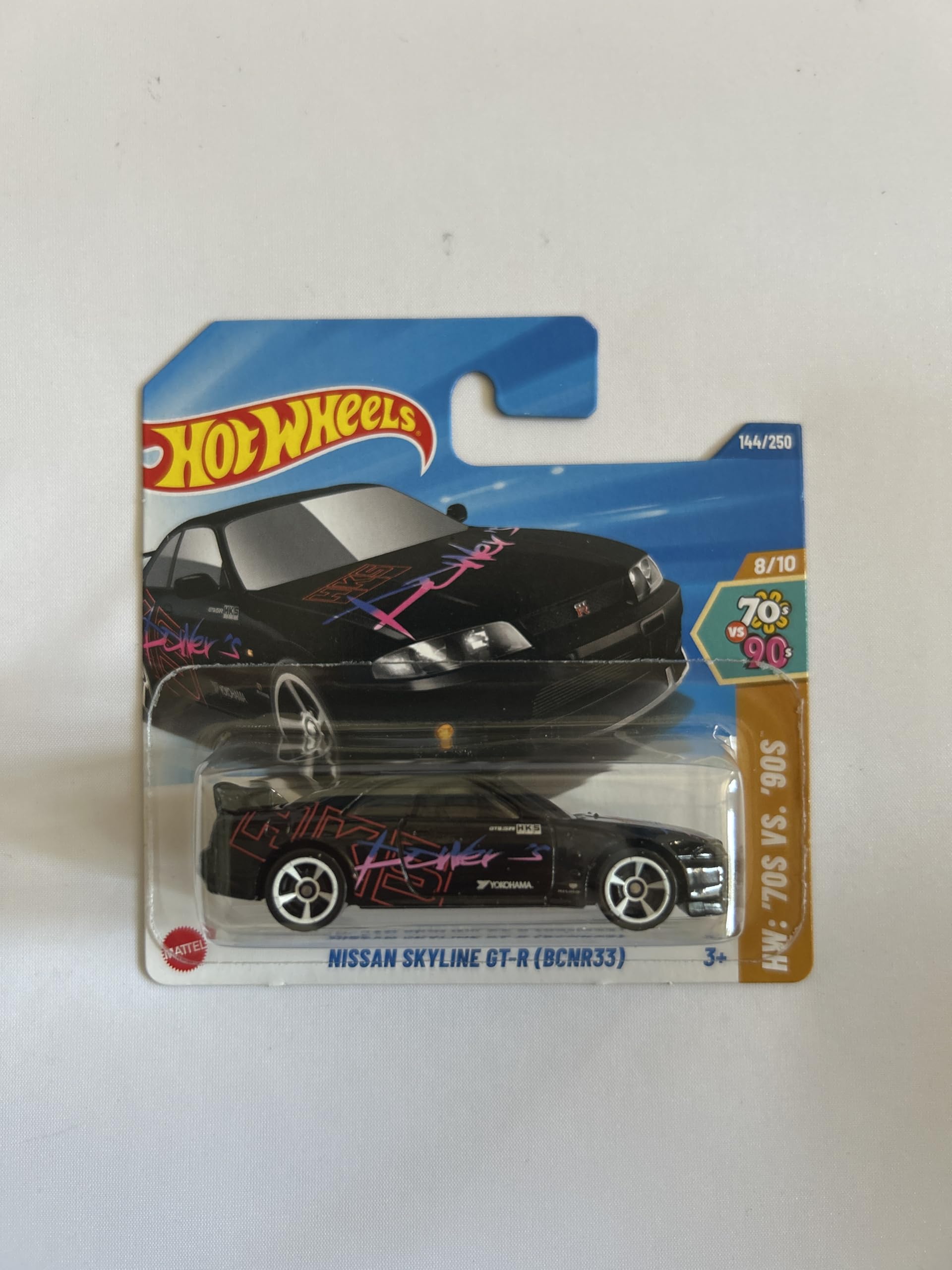 Hot Wheels 1:64 Scale Play or Display Vehicle Car Collection Kids Gift 2025 Model Choose 1 Car (HYY80, 144/250 Nissan Skyline GT-R (BCNR33))