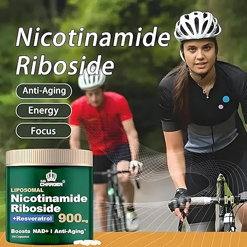 Miniatura 4 de Suplemento NAD+, ribósido liposomal de nicotinamida, suplemento de resveratrol NMN alternativa para antienvejecimiento, energía, enfoque, para