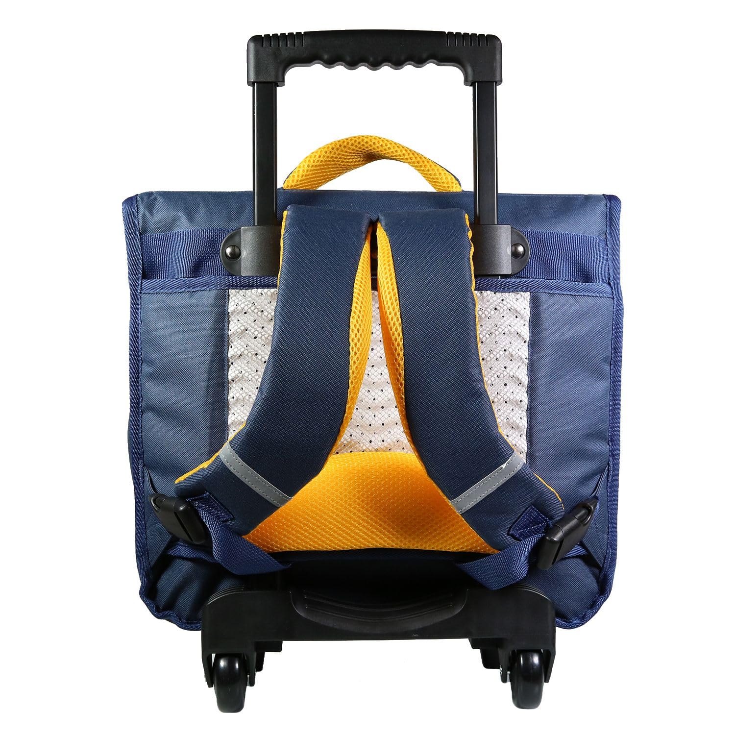 Bagtrotter Cartable à roulettes 38 cm Phileas Bleu Dinosaure
