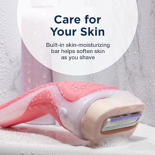 Miniatura 7 de Paquete de 4 cartuchos para el cuidado de la piel sensible Intuition Lemon Berry Breeze para mujer con maquinilla de afeitar facial y cejas