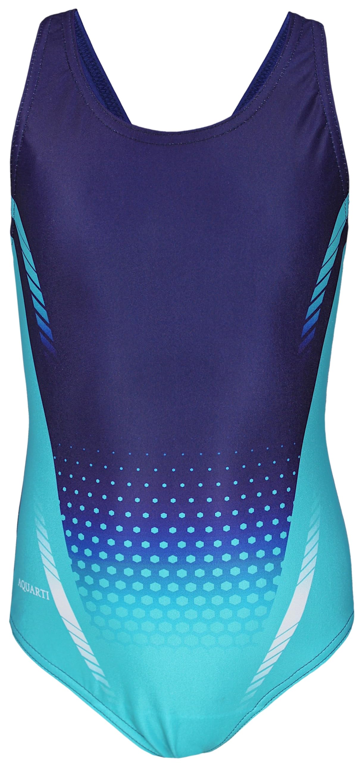 Bañador natación niña Aquarti duradero que no se deforma con el cloro 7