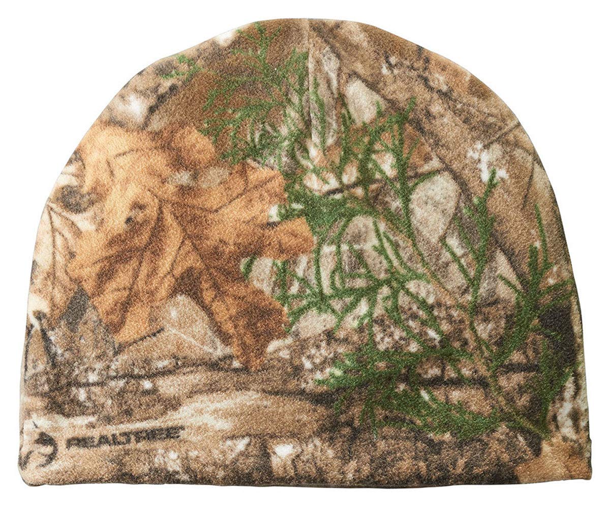 Port Authority Camouflage Fleece Beanie Winter Hat for Men & Women,Realtree Edge,One Size