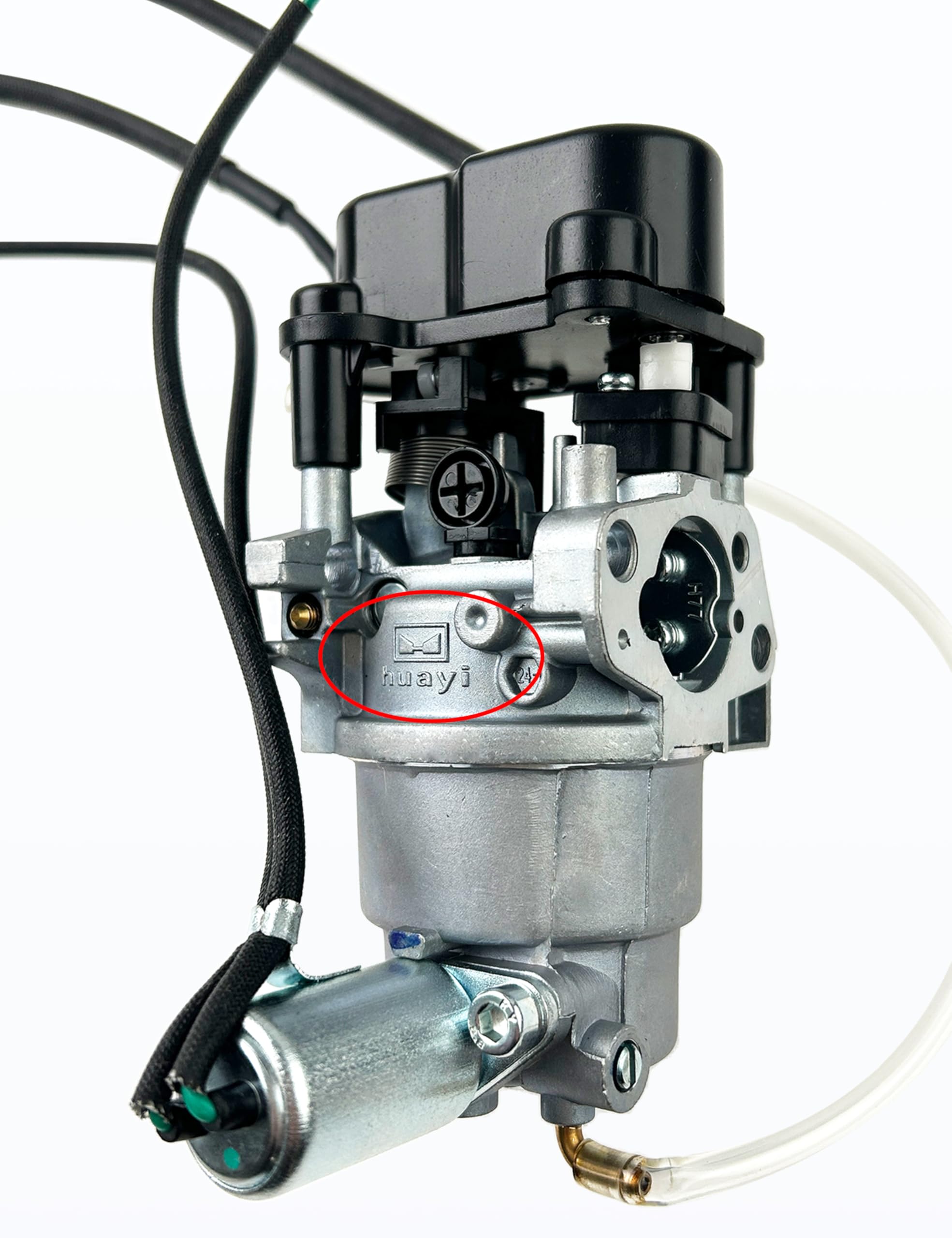YAMAKATO Huayi - Carburador OEM para Westinghouse IGen4500DF 4500 W, doble inversor de combustible, generador portátil, 224 cc, piezas de motor de repuesto