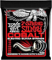 Vista 3 de Ernie Ball Cuerdas de guitarra eléctrica Power Slinky Cobalt de 7 cuerdas, calibre 11-58 (P02729)