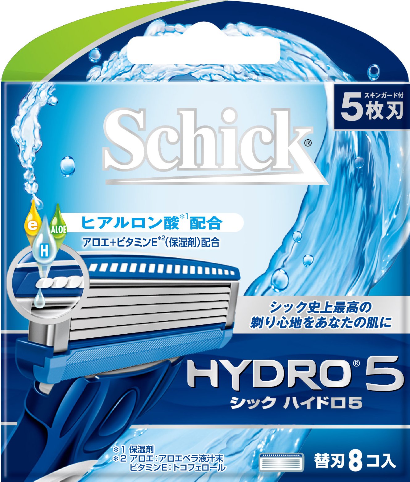 Amazon.co.jp: シック Schick ハイドロ5 替刃 8コ入 : ドラッグストア