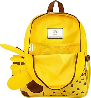 Harry Bear Kids Backpack Giraffe Yellow