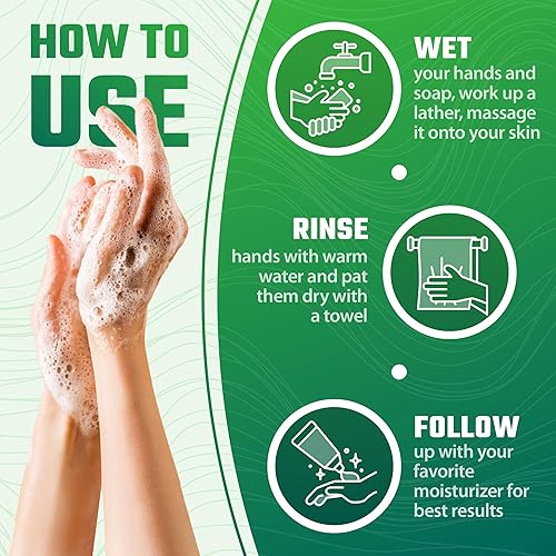 Miniatura 7 de TrueSeaMoss Jabón desintoxicante de musgo marino, jabón totalmente natural con café, vainilla, coco y miel de avena, suave para la piel sensible