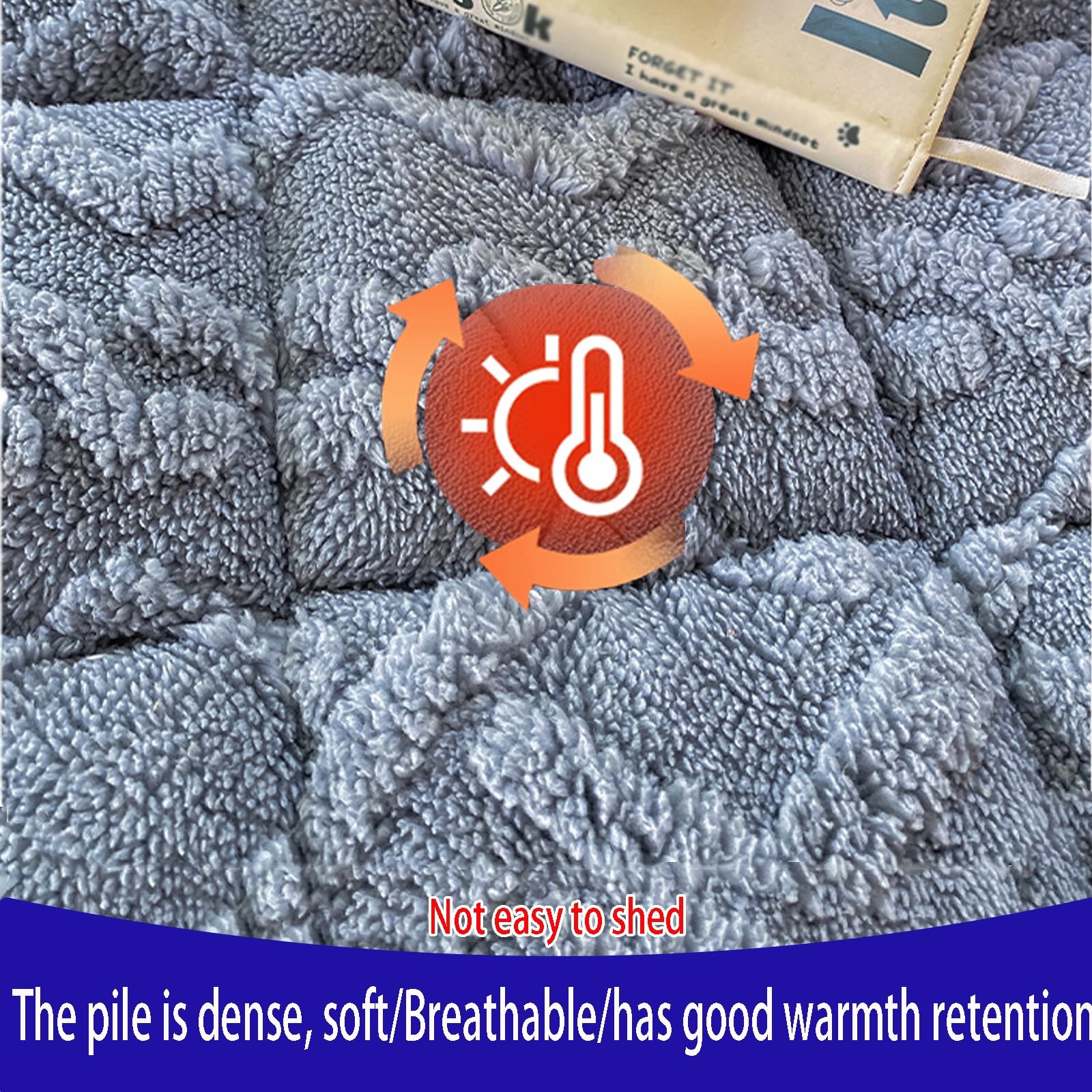 Topper Protector de Colchón Acolchado,Sobrecolchón Colchoncillo Transpirable,Color Sólido Mattress Topper con 4 Bandas,CaraTopper Colchon Suavidad y Comodidad,Marrón,90x190cm/35x75in