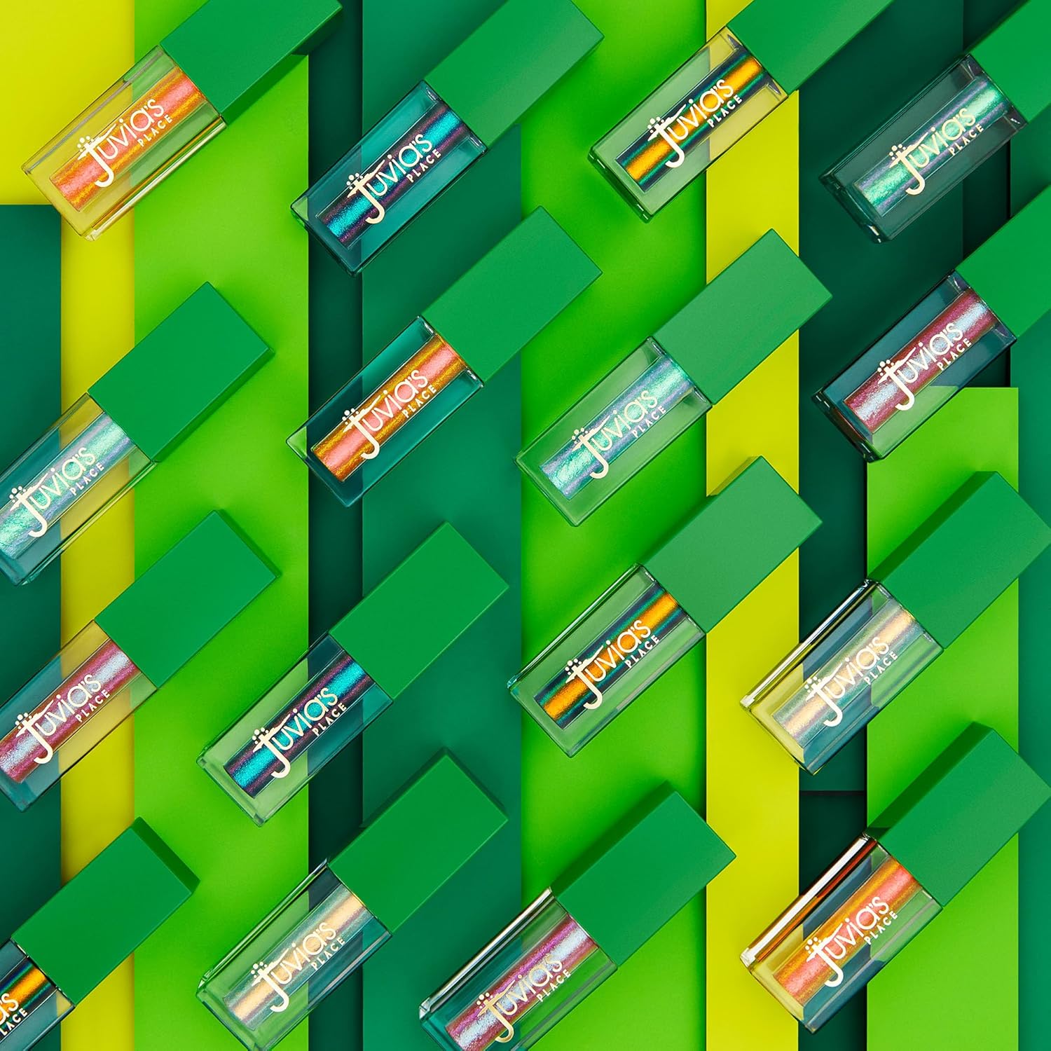 Juvia's Place Liquid Eyeshadow Culture 2 Ajebo - Glitter Liquid Eyeshadow, Multichrome, Metallic, Eye Shimmer and Iridescent, Glitter Makeup, Sparkly - Image 5