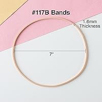 Vista 2 de Staples Bandas de goma, tamaño #117B, (1 libra)