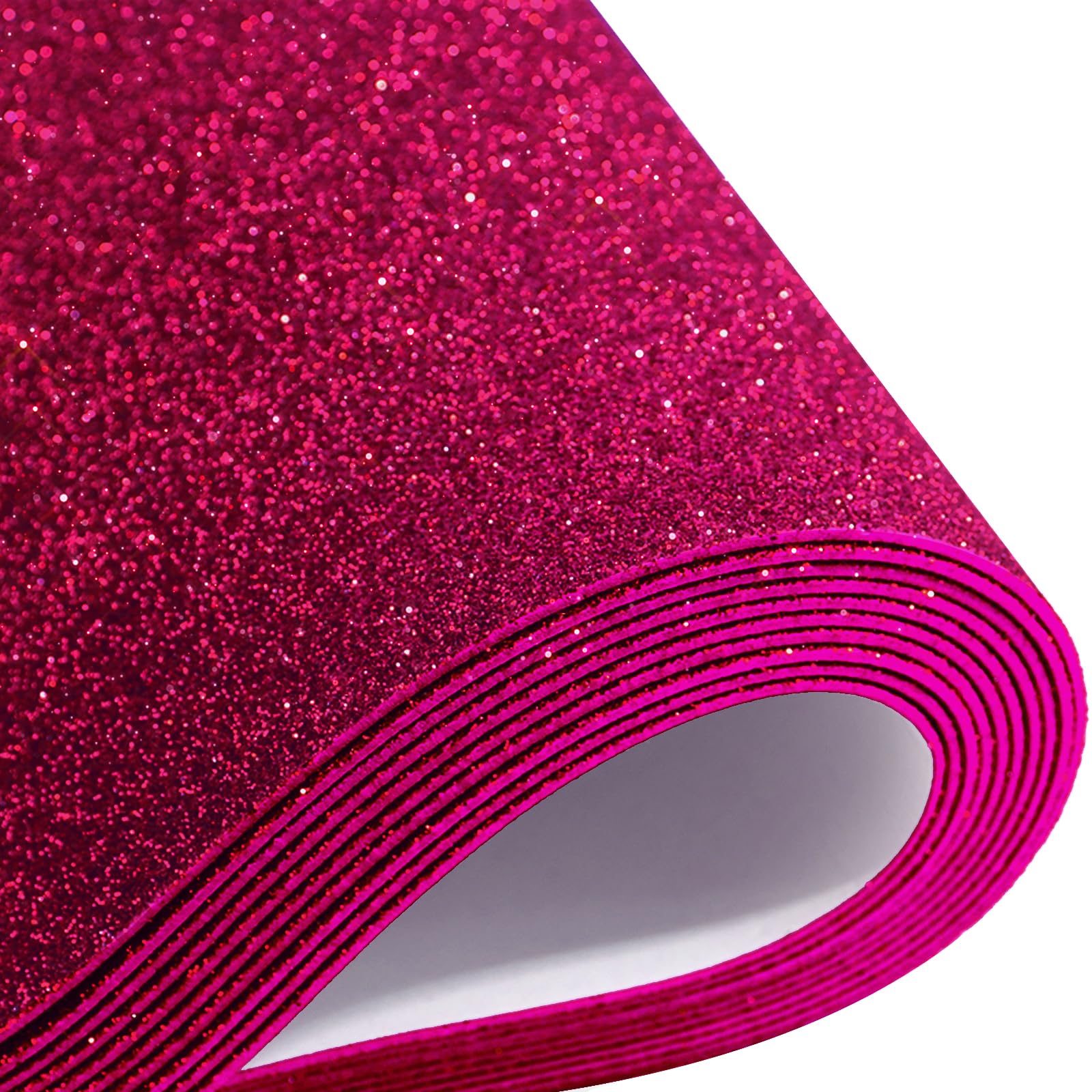 10 Sheets Glitter Cardstock Paper for Memorial Flag Independence Day Decor Table Decorations, Self-adhesive Backs 30 X 20cm A4 Paper for Card DIY