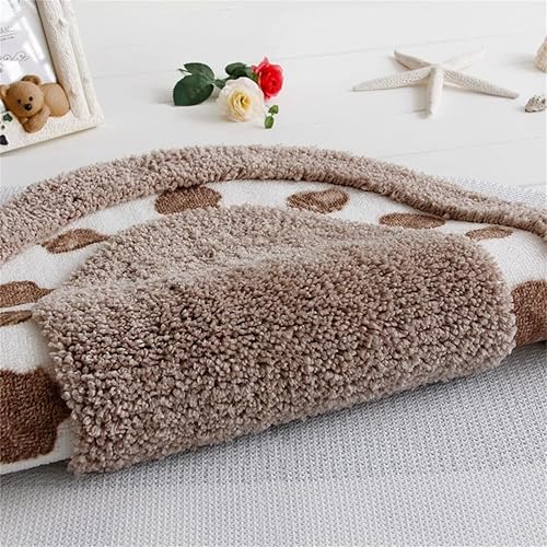 Miniatura 2 de Bonito tapete de baño con patrón de concha, suave, antideslizante, bordado, ovalado, con respaldo de goma, lavable a máquina, alfombra de ducha