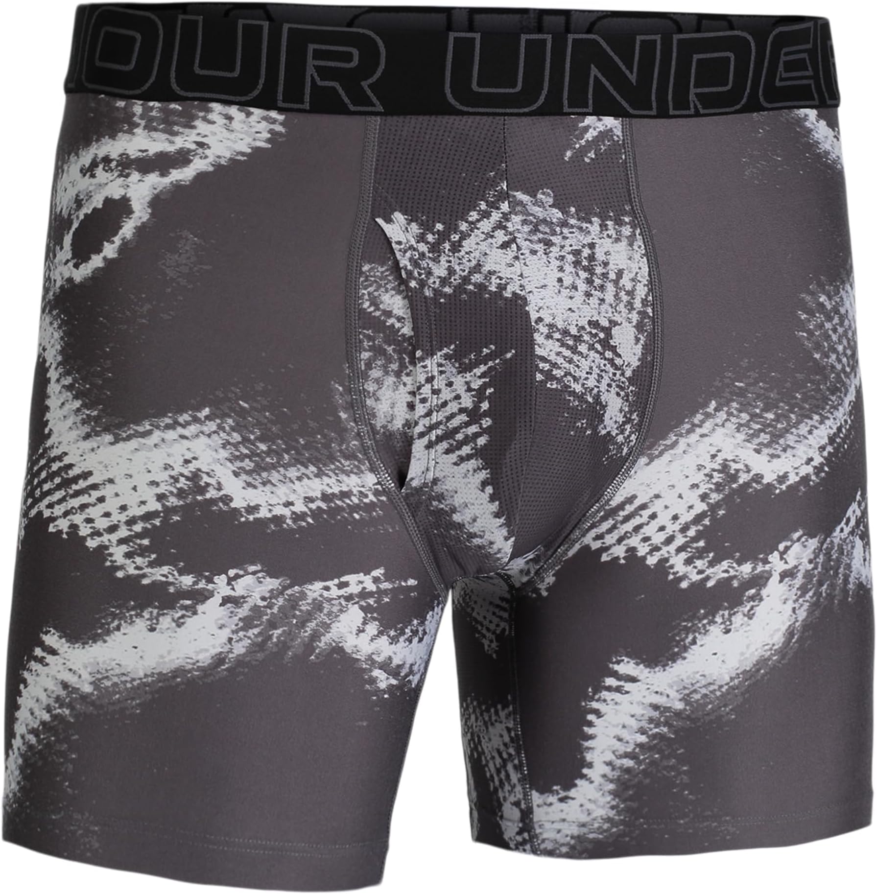 Under Armour Men's Performance Tech Print 6" Boxer Briefs