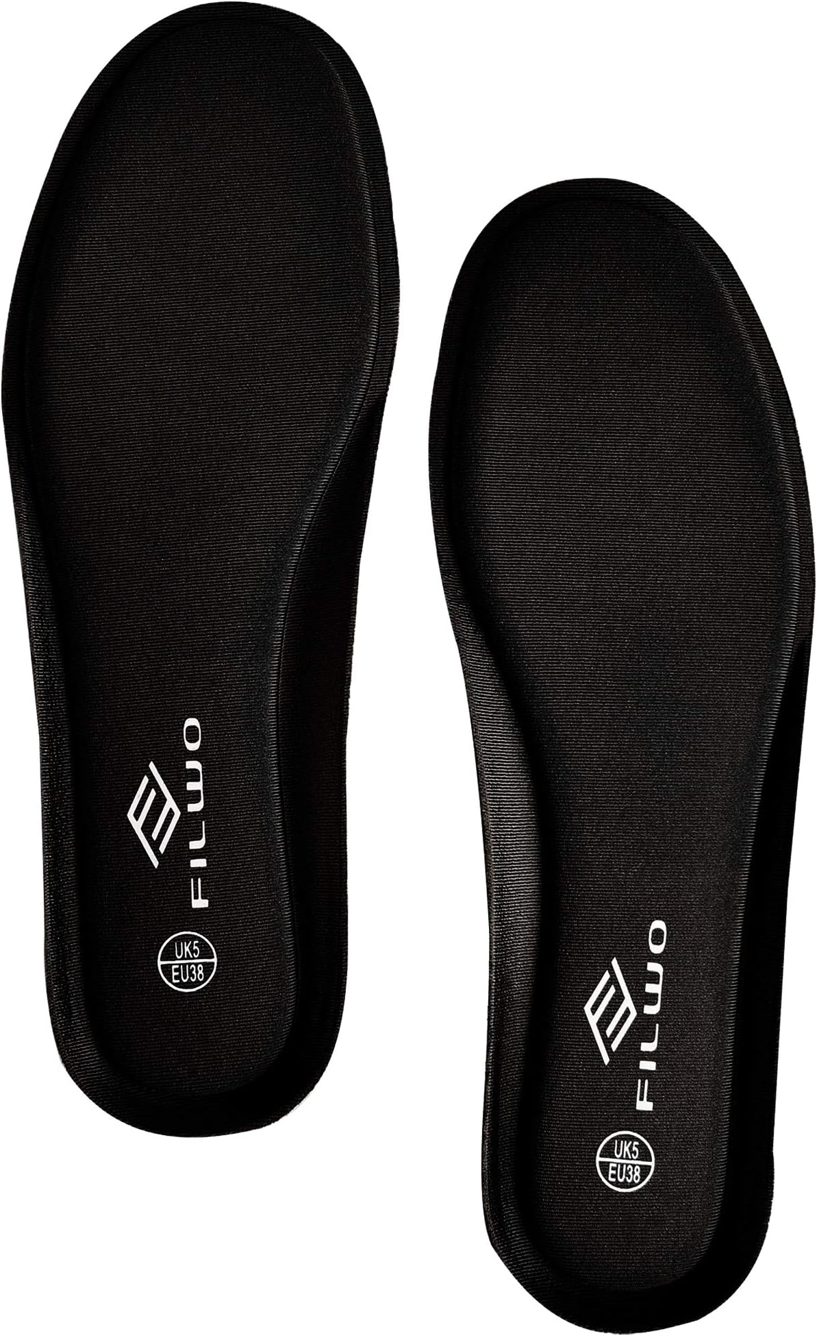 FILWOMemory Foam Insoles for Women and Men - Comfort Insoles Cushioned Shoe Insoles for Trainers Sneakers Sports Shoes Work Boots and Walking Shoes Comfort Inner Soles