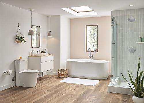 Miniatura 11 de American Standard 2549004.020 Studio S Bañera independiente, color blanco