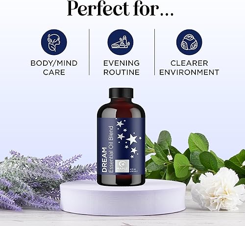 Miniatura 7 de Mezcla de aceites esenciales para dormir para difusor, aceite esencial de ensueño para difusores de aromaterapia y bienestar con Ylang-Ylang Clary