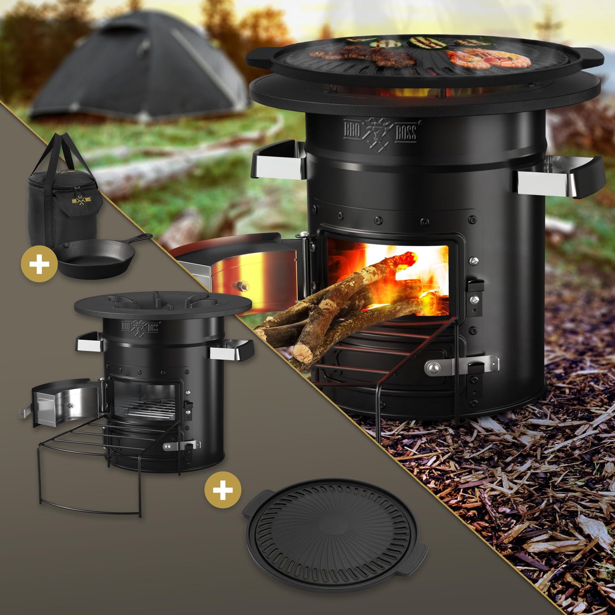 Rocket Stoves & Camp Stoves - Maak vuur met