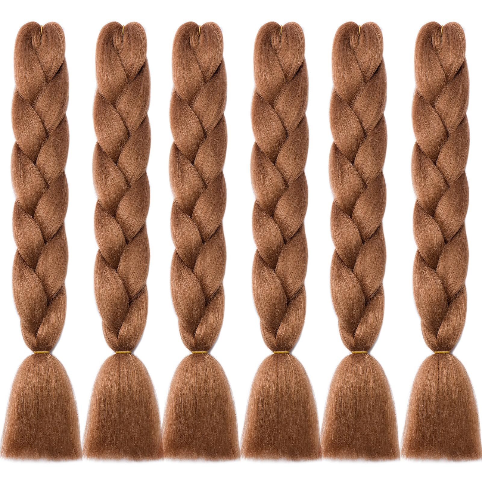 24inch Jumbo Braids Hair Extensions Ombre Braiding Hair Synthetic 3Pieces/lot Crochet Twist High Temperature African Box Braids, Sapphire Blue — view 43