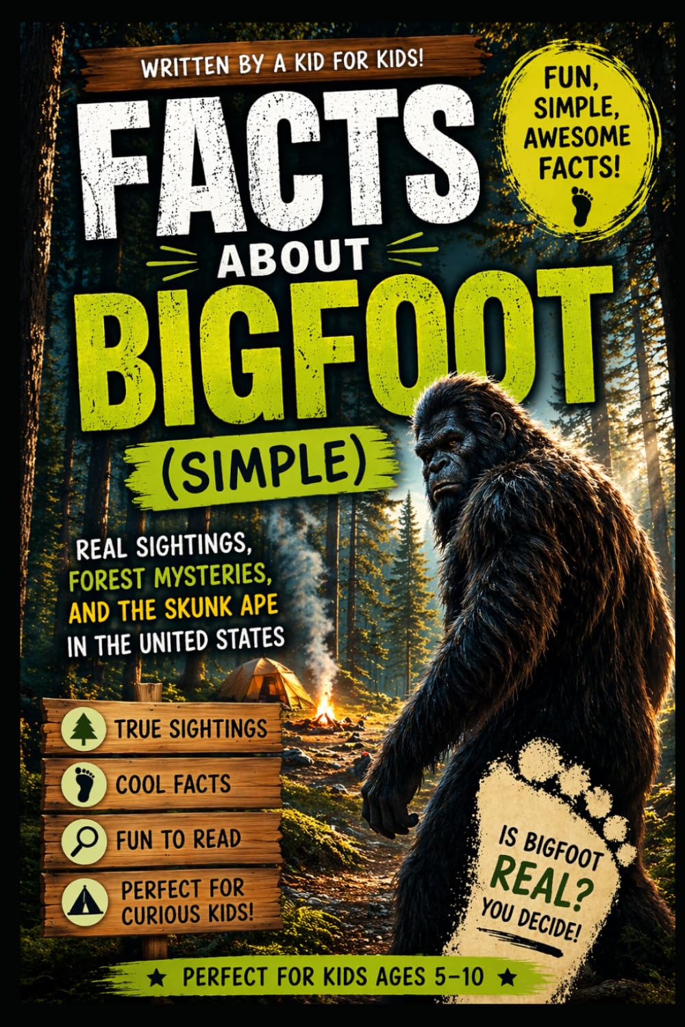 Easy Bigfoot Facts for Kids Ages 6–10: Learn About Sasquatch, Sightings, and Forest Creatures