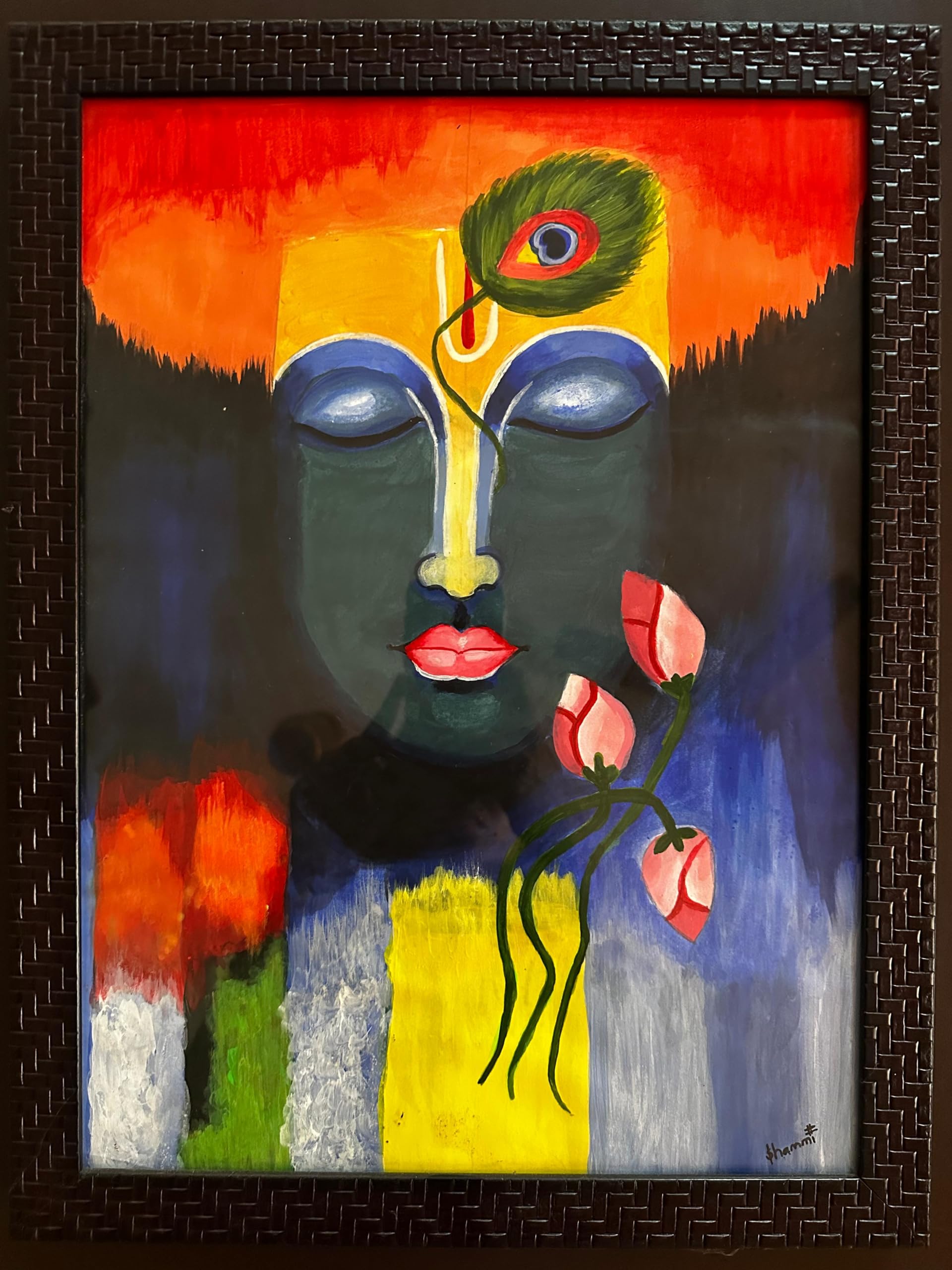 Abstract krishna-picture-46