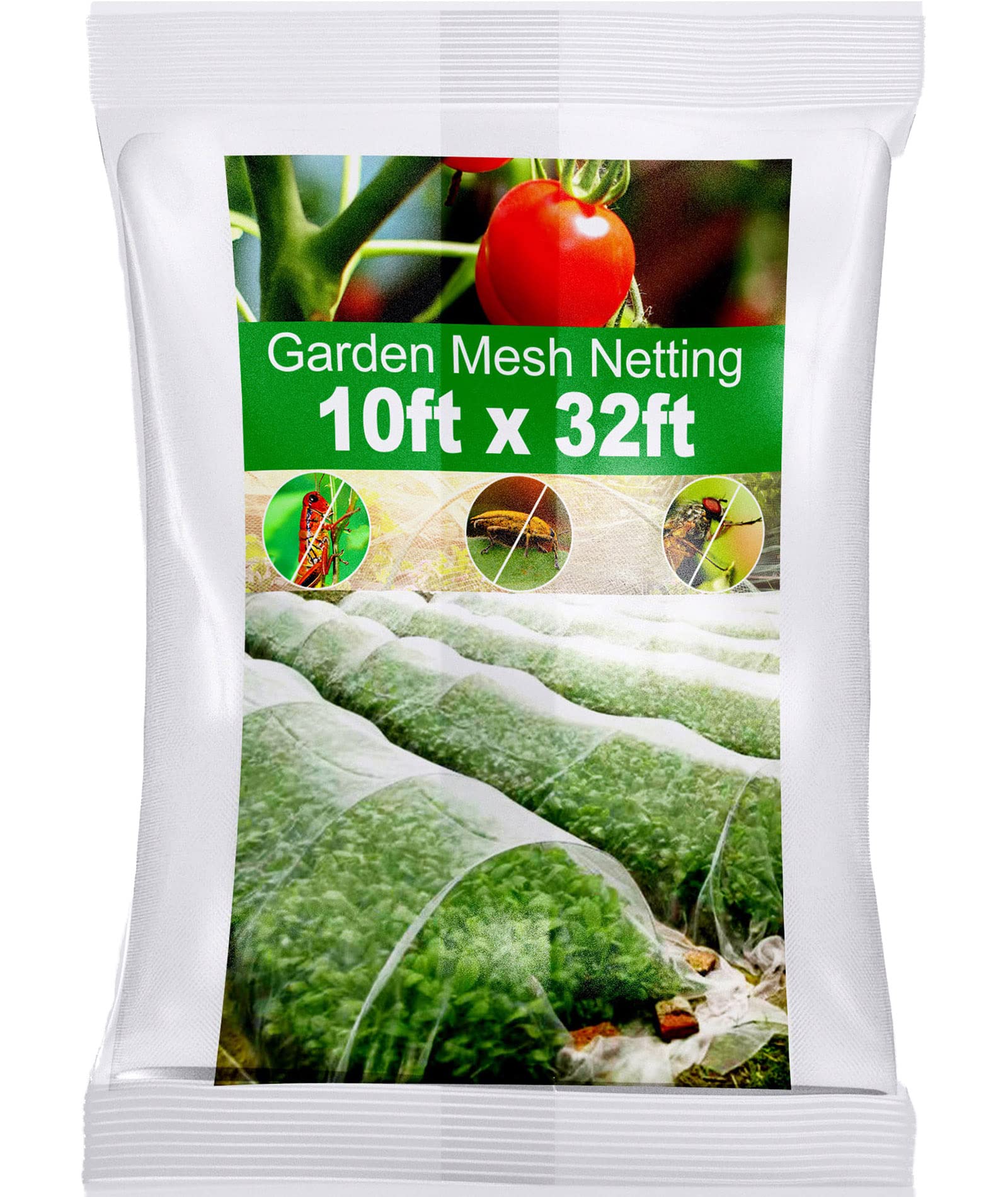 Amazon.com : Wohohoho Garden Insect Mesh Netting 10ft x 32ft (3m x